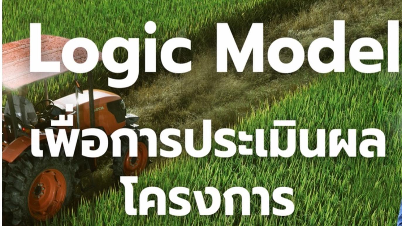 รูปประกอบการประเมินผลโครงการโดยใช้ Logic Model พร้อมกรณีศึกษา